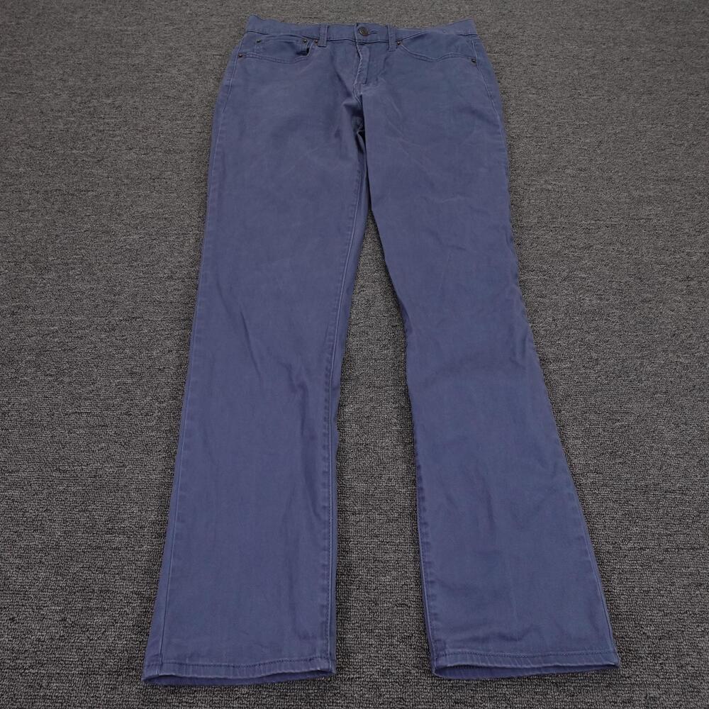 Lucky Brand 121 Slim Straight Jeans Mens 32x32 Blue Medium Wash Stretch Denim